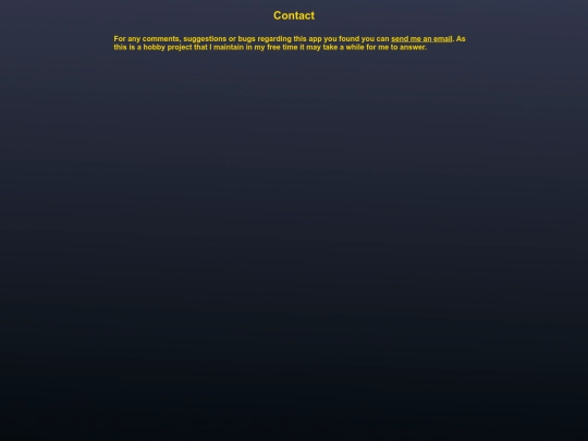 contact screenshot