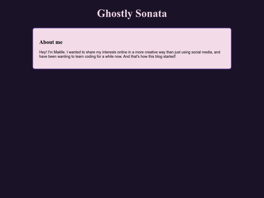 pages/about screenshot