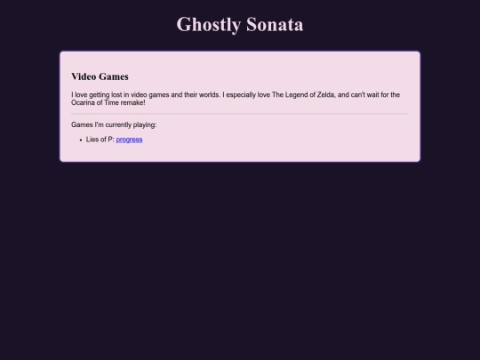 pages/games screenshot