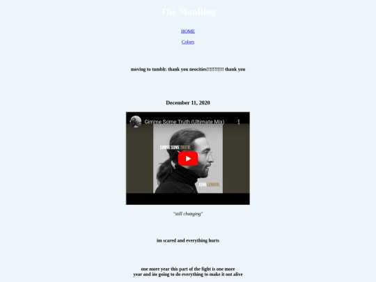 blog screenshot