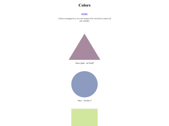colors screenshot
