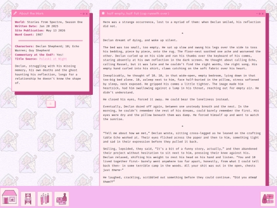 library/spectre/2025-01-halfempty screenshot