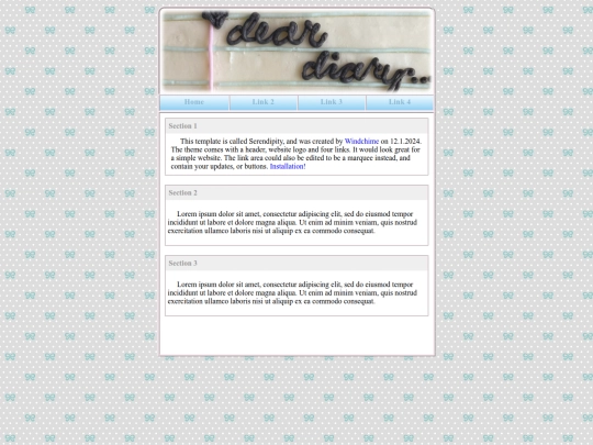 blogsample screenshot