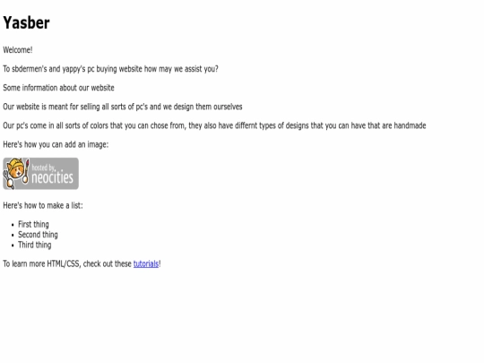 index screenshot