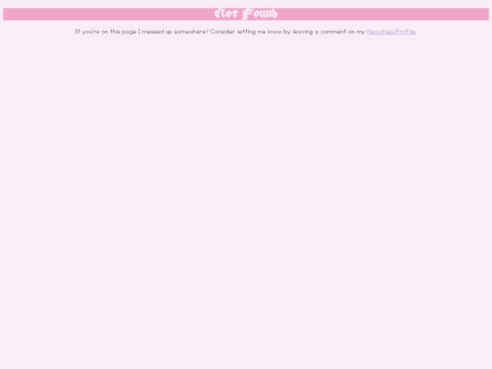not_found screenshot