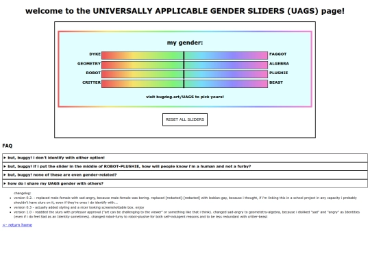 UAGS screenshot