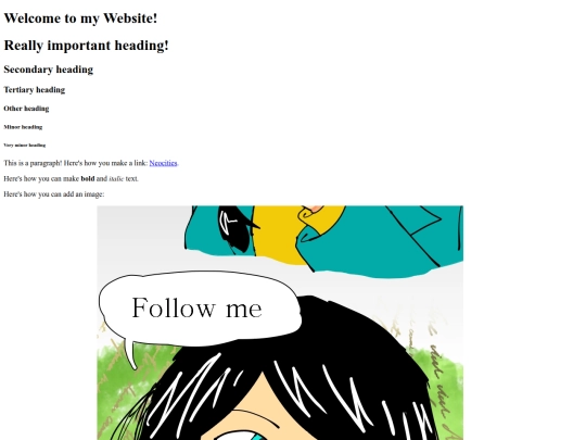 test screenshot