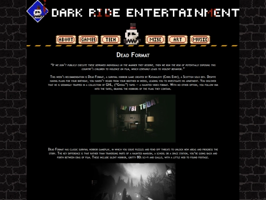 misc/recs/2026-03-29-Dead-Format screenshot