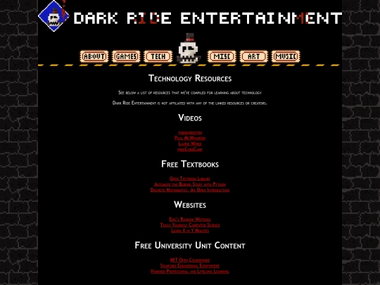 resources screenshot
