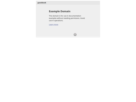 guestbook-widget/guestbook-widget screenshot
