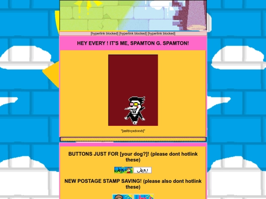 indexspamton screenshot