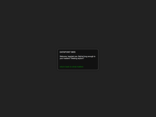 ARG/welurkaround/datapoint9655 screenshot