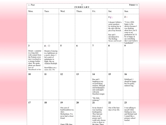 calendar4 screenshot