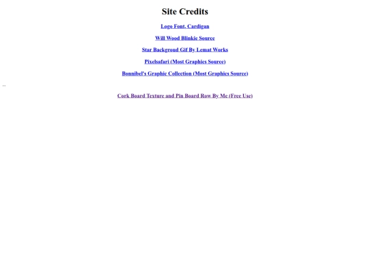 credits screenshot