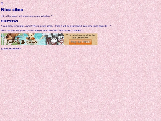 nicesites screenshot