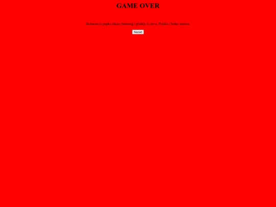 gameover2 screenshot