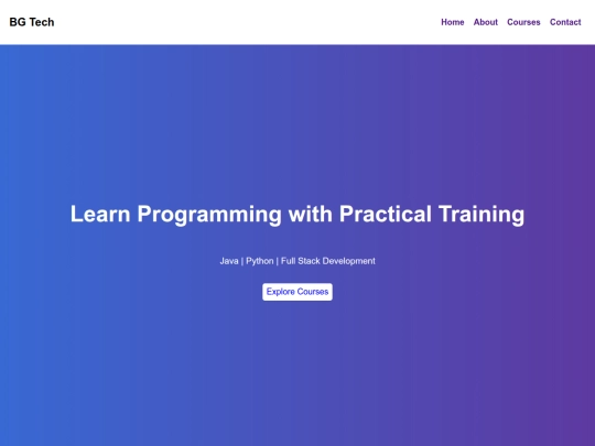 project1 screenshot