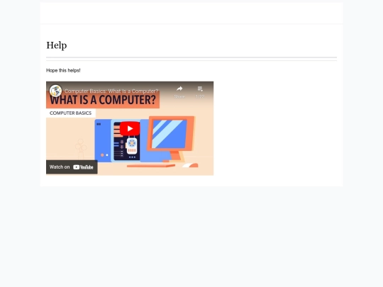 help screenshot