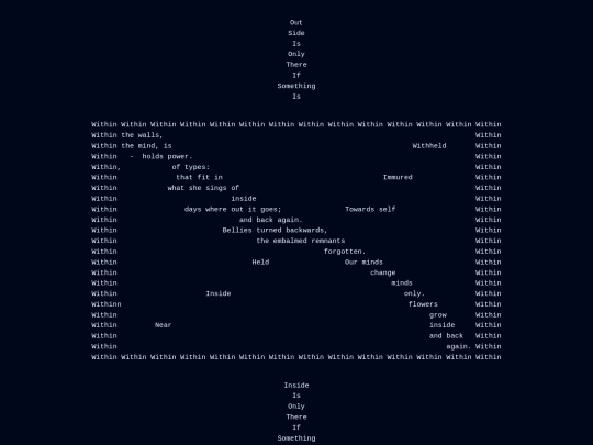 Streamofconsciousness screenshot