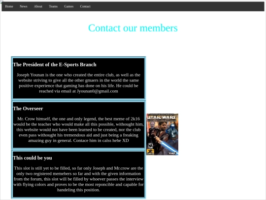 contacts screenshot