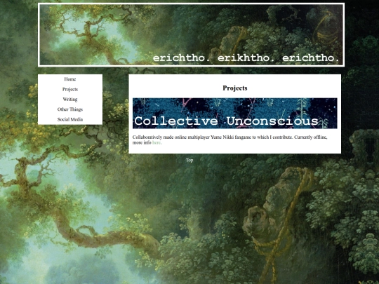 projects screenshot