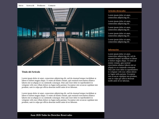 plantillalayout/layout screenshot