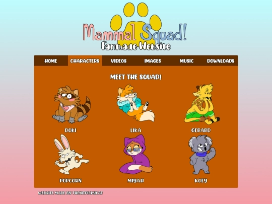 characters screenshot