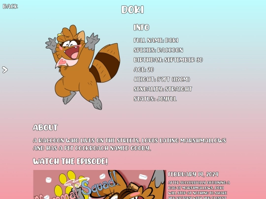 characters/doki screenshot