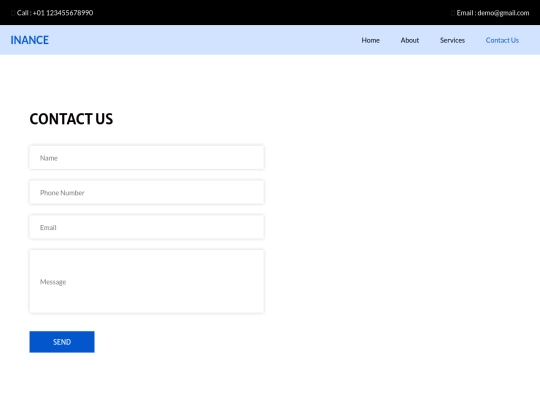 contact screenshot
