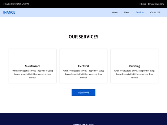 service screenshot