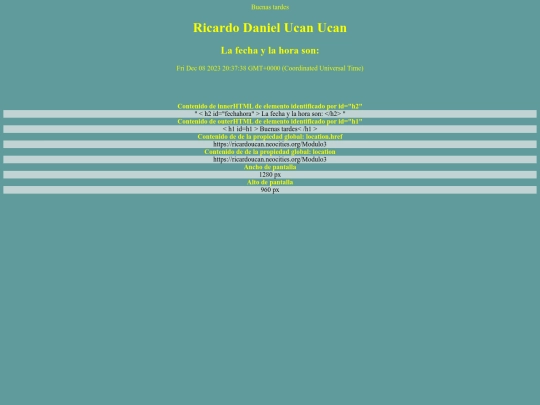 Modulo3 screenshot