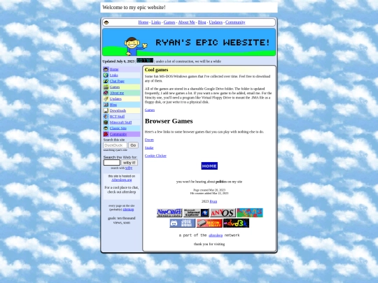 games screenshot