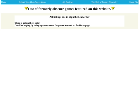 Webpages/Final-Project/no-longer-obscure screenshot