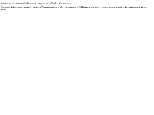 Webpages/Math-Test-Form/Submit-Page screenshot