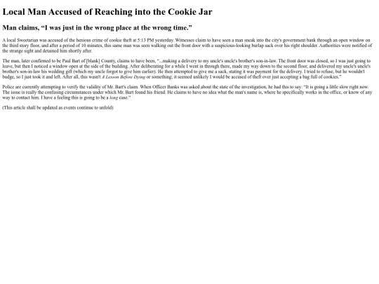 Webpages/Online-News-Article/News-Article screenshot