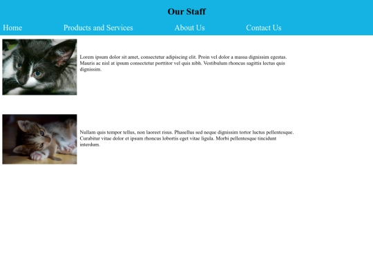 Webpages/Staff-Page/Staff-Page screenshot