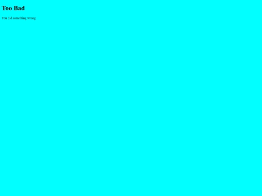 not_found screenshot
