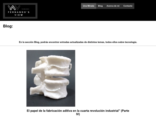 blog screenshot