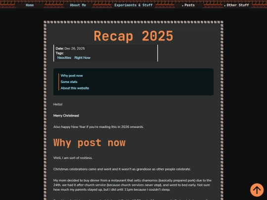 posts/2025/12/recap-2025 screenshot