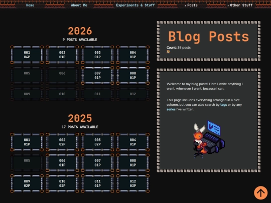 posts screenshot