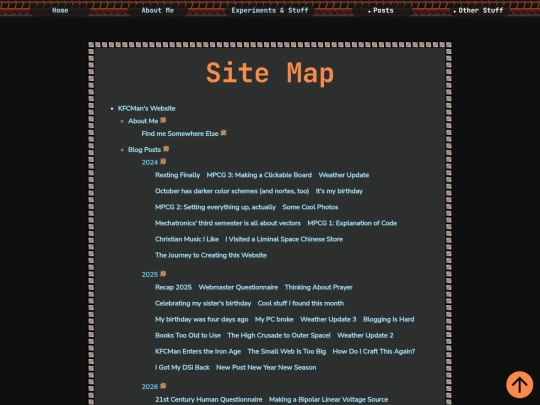 sitemap screenshot
