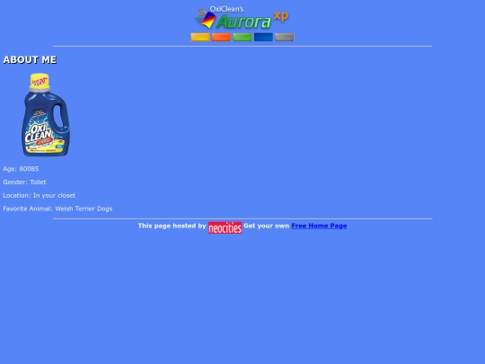 old/about screenshot