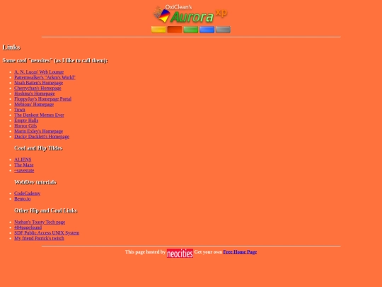 old/links screenshot