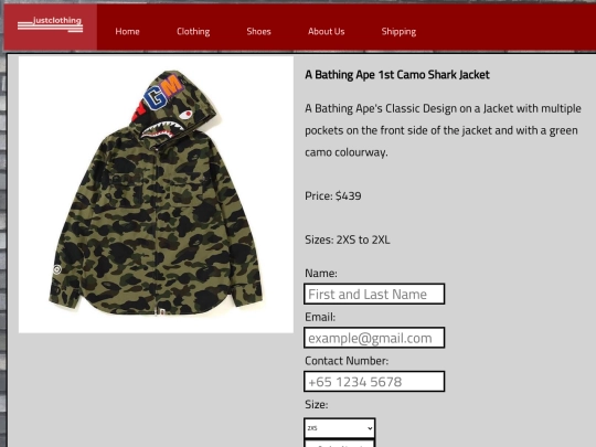 item1stsharkcamo screenshot