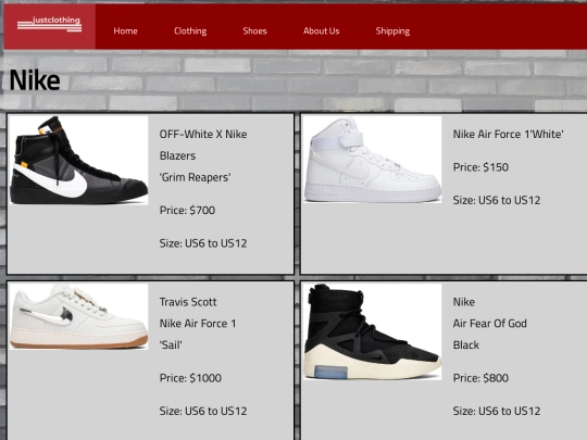 nike screenshot
