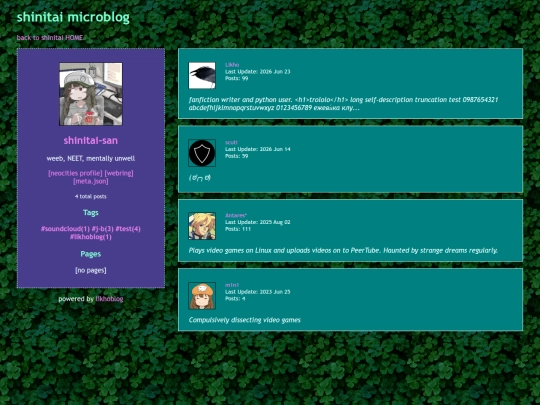 microblog/webring screenshot