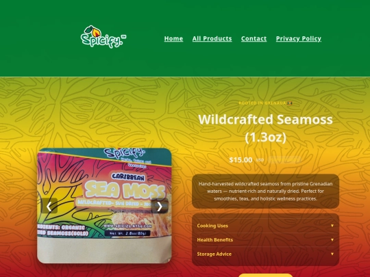 PRODUCTS/product-wcseamoss screenshot