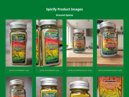 spicify-product-images screenshot