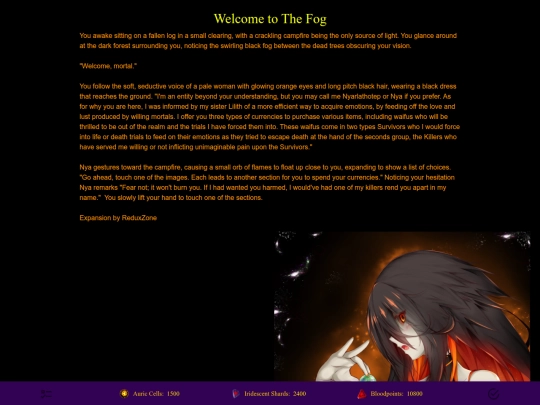 CYOAbyDaylight screenshot