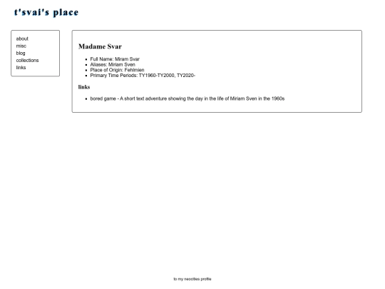 paracosm/people/madame-svar screenshot